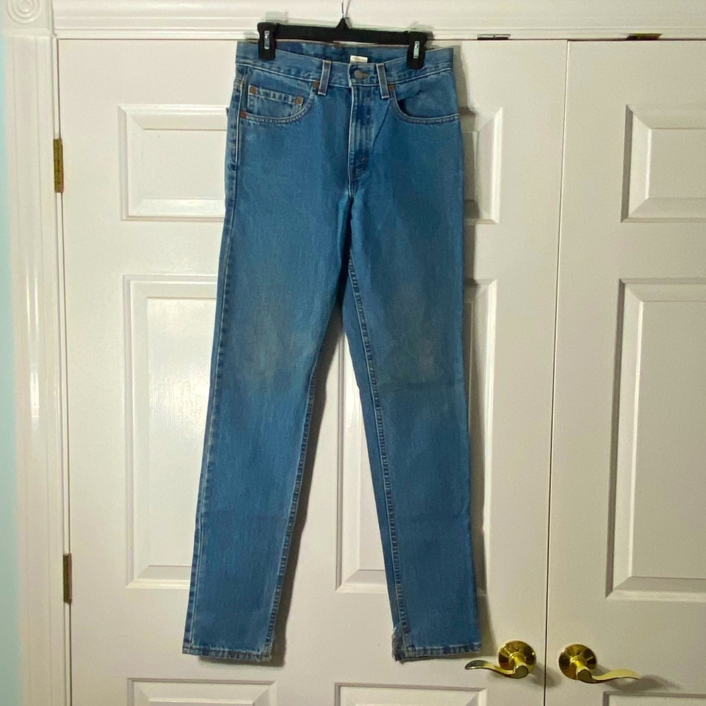 Vintage Levi 512 Denim Blue Jeans